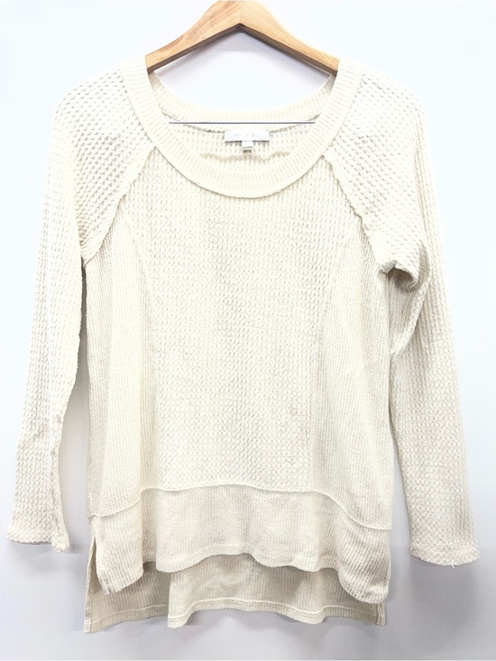 Anthropologie Sweaters - Eri + Ali for Anthropologie sweater features a textured waffle knit design